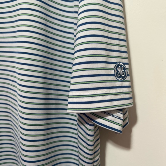 FENNEC STRIPE POLO SHIRT-Poly/Span moisture wicking stretch XL. - Picture 2 of 8